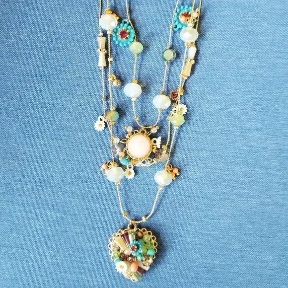 Betsey Johnson Tri-Necklace - NWT - Picture 4 of 10